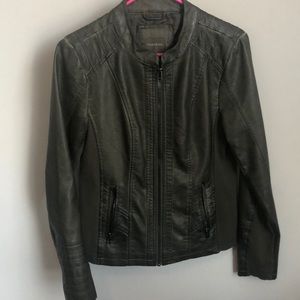 Leather jacket